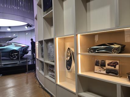 Lexus LF-30 - stand design display - Tokyo 2019