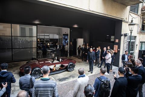 GAC Barchetta show car Milan