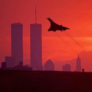 Concorde taking off from JFK 1980