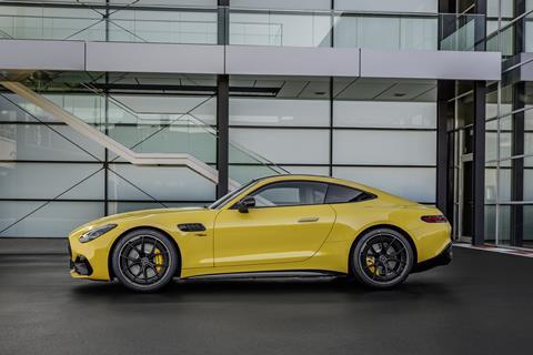 Mercedes AMG 43 GT Coupe side