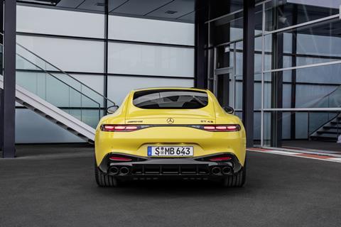 Mercedes AMG 43 GT Coupe rear