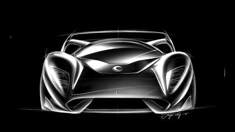 CDN-DeTomaso-P72_sketch_P72 front plus wing