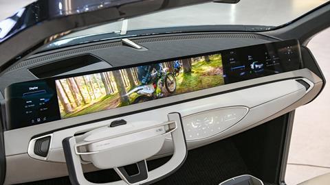 Hyundai Mobis panoramic display