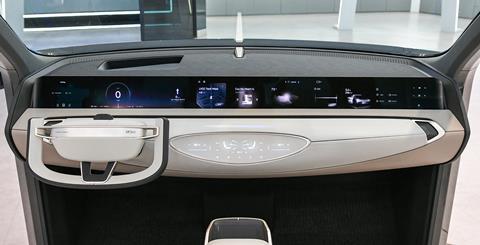 Hyundai Mobis panoramic display 2