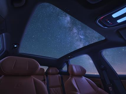 Deepal Shenlan S7 panoramic sunroof 