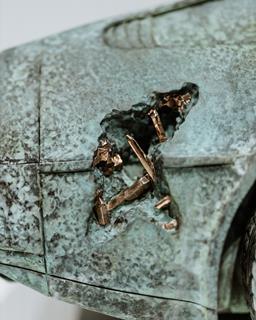 2021 Bronze Eroded DeLorean 1:3(Photo Credit: Moneeb Nain) (2)