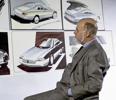 Bruno Sacco & Merc Coupé sketches