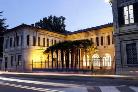 Merc Lake Como studio - at night