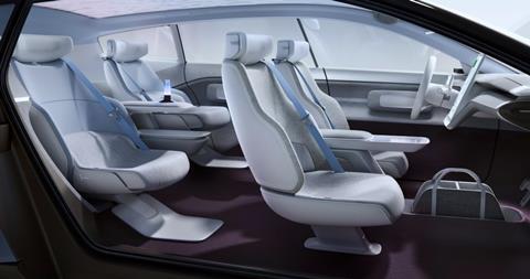 Volvo concept People Awards interior 2022