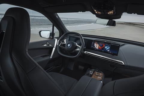 BMW iX M60 interior 1