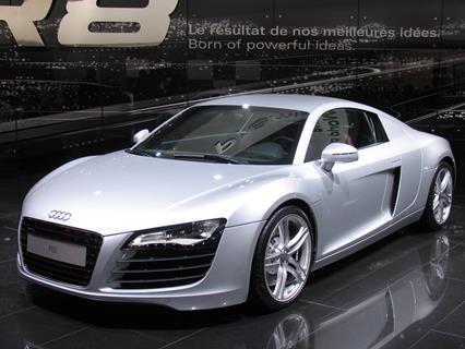 Audi R8 F3Q at the 2006 Paris auto show