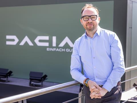 Miles Nurnberger Dacia Design Director Sept 2021