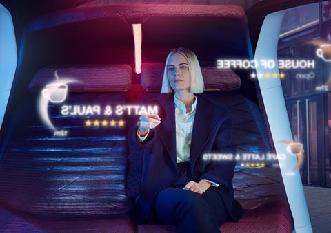 BMW i Interaction Ease 5G Augmented Reality