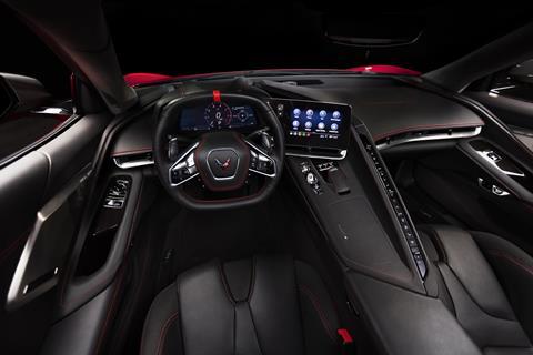 If you think the C8 is radically different on the outside, you should see the interior