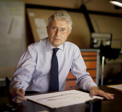 Marcello Gandini at his house in Turin, 2011 by Mark Bramley