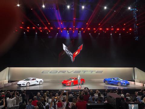 Corvette C8 reveal event