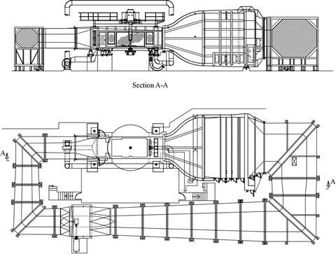 Lola Cars wind tunnel schematic