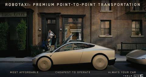 Tesla robotaxi event