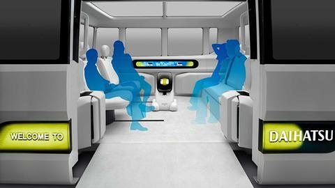 Daihatsu Ico Ico interior rendering