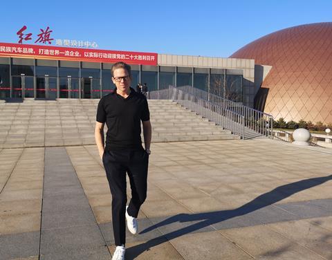 Jan Kaul at FAW Design Center in Changchun, China