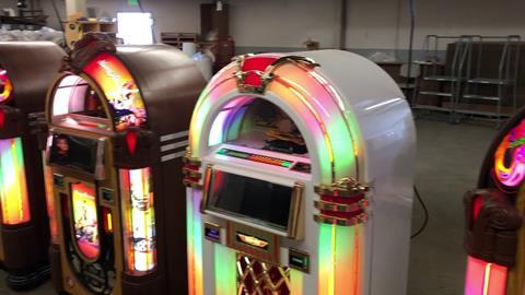 New Rockola Retro-Style jukeboxes