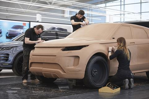 2019 Range Rover Evoque Clay Model