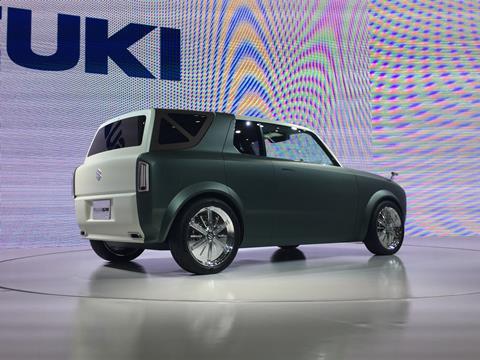Suzuki Waku SPO - side wagon mode - Tokyo 2019