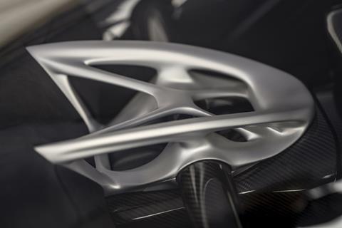 The 21C’s 3D-printed steering wheel ‘node’