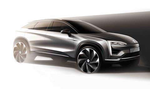 CDN Hycan sketch SUV 2019