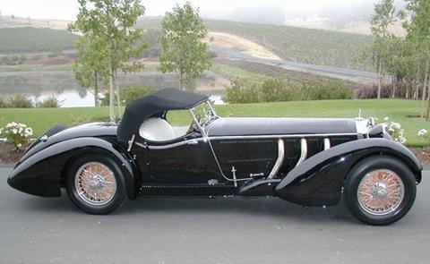 A sports car like this Mercedes SS inspired the young Colani